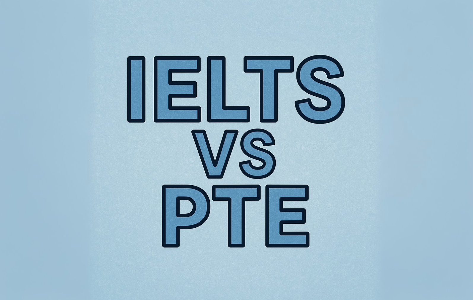 เปรียบเทียบ IELTS กับ PTE infographic
