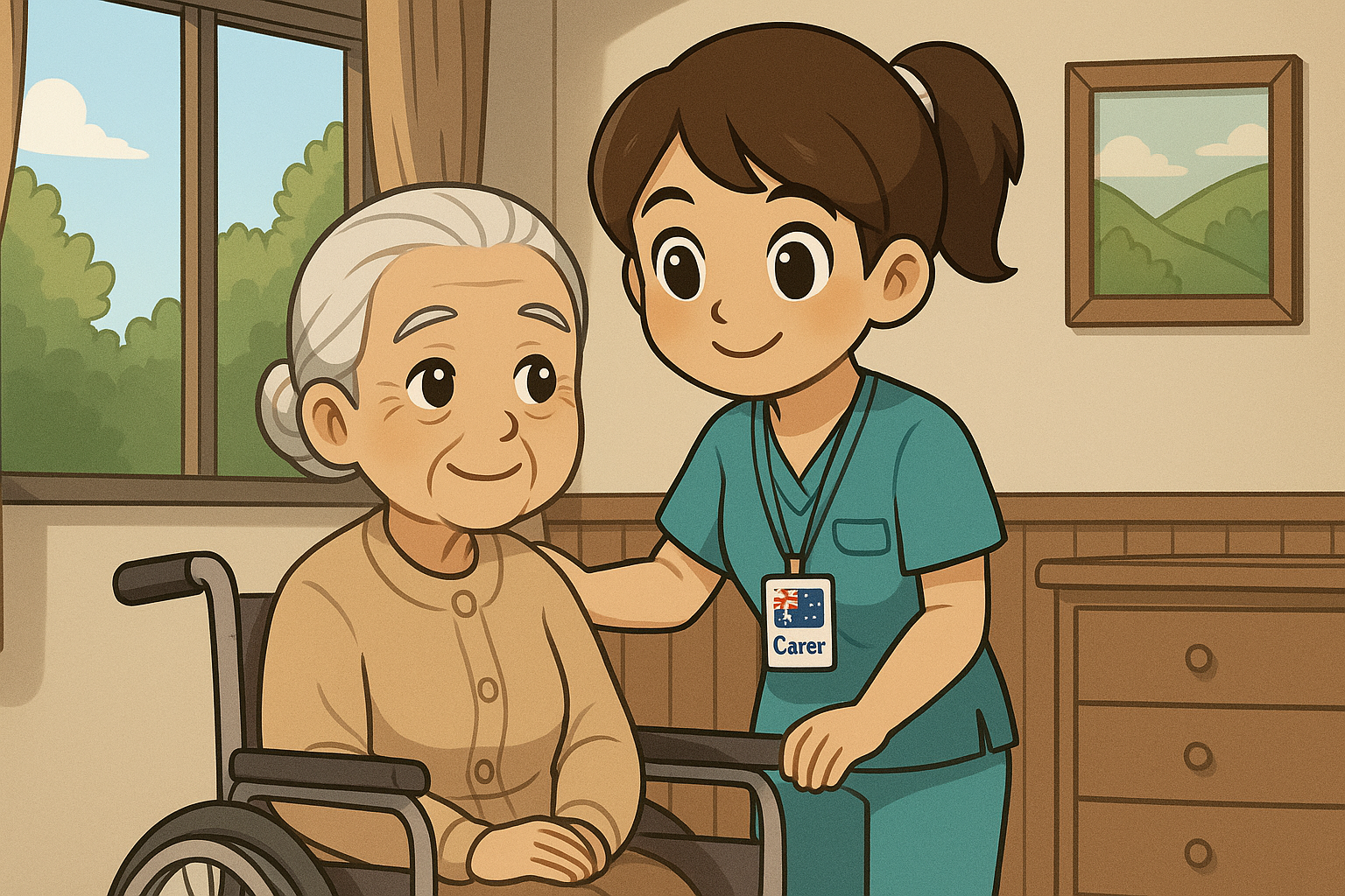 อาชีพ Carer ในออสเตรเลีย