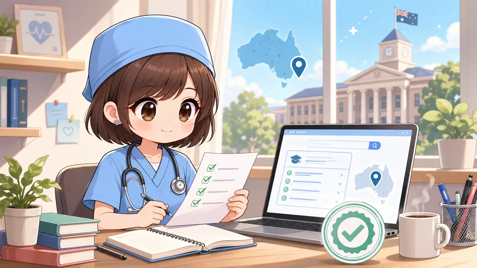 วิธีเช็กหลักสูตรพยาบาลออสเตรเลียที่ AHPRA รับรอง ก่อนสมัครเรียน