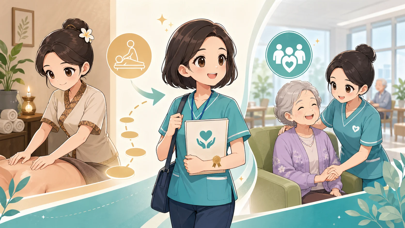 ย้ายจากงานร้านนวดสู่งาน Aged Care ในออสเตรเลีย: เส้นทาง Carer ที่หลายคนมองข้าม