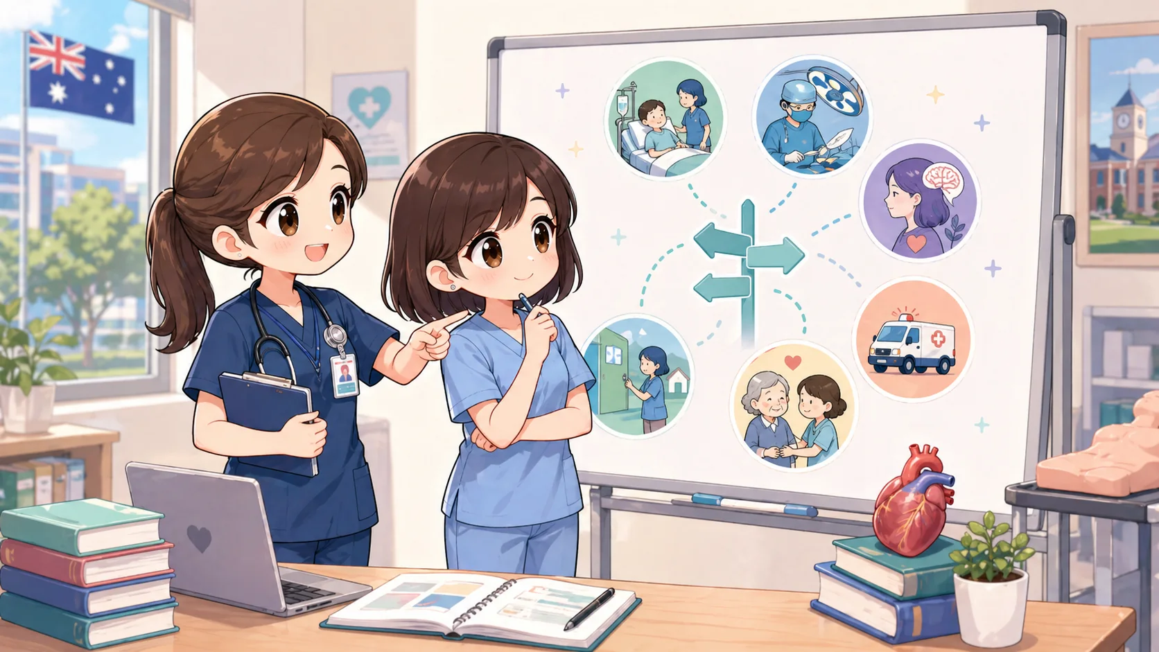 Placement พยาบาลในออสเตรเลีย มีผลต่อการเลือกสายเฉพาะทางอย่างไร