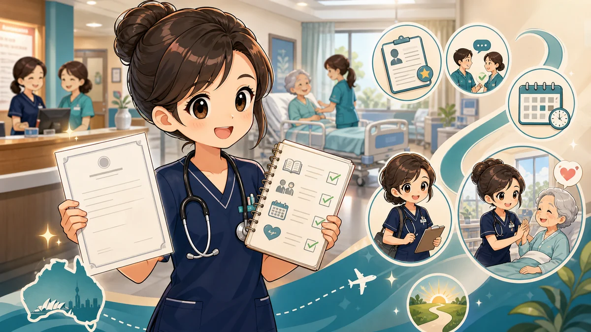 ได้ AHPRA Registration แล้วเป็น RN Official ต้องทำอะไรต่อ