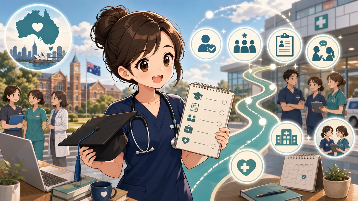 เรียนพยาบาลจบแล้วทำอะไรต่อ: AHPRA, Graduate Program และงานแรกในออสเตรเลีย