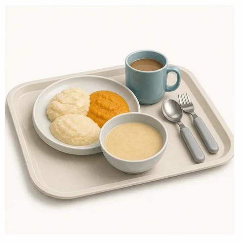 Meal tray ถาดอาหารใน aged care