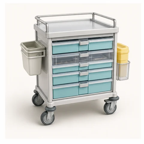 Medication trolley รถเข็นยาใน aged care