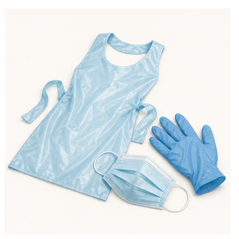 PPE gloves apron mask ใน aged care