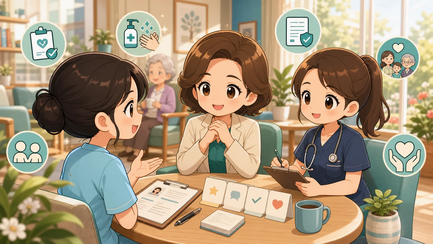 คำถามสัมภาษณ์งาน Aged Care: ตัวอย่างคำตอบจากเคสคุณ Sunny